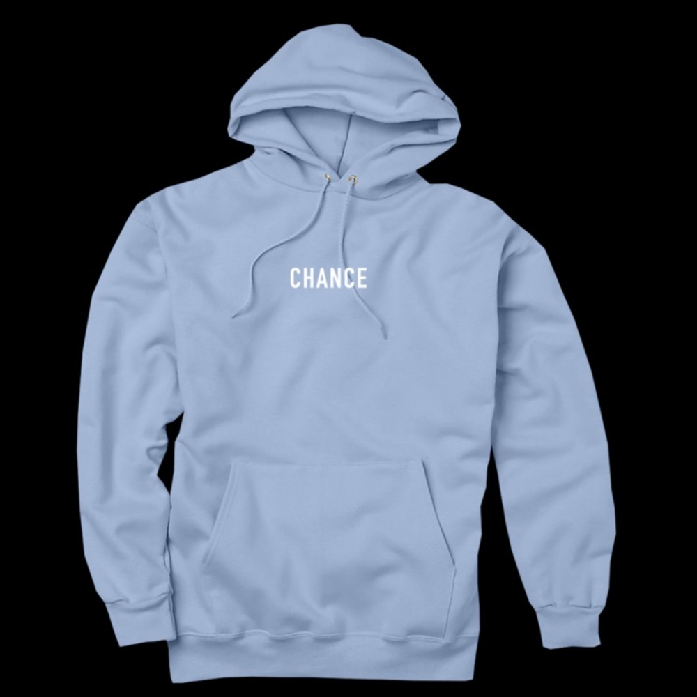Chance the Rapper Coloring Book 3 Baby Blue Hoodie